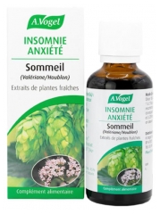 A.Vogel Insomnie Anxi&eacute;t&eacute; Sommeil aux Extraits de Plantes Fra&icirc;ches 50 ML