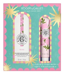 Roger & Gallet Rose Eau Parfum&eacute;e 30 ml + Cr&egrave;me Mains 30 ml Offert