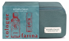 Roger & Gallet Jean-Marie Farina Trousse Eau de Cologne 100 ml + D&eacute;odorant Spray 150 ml