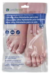 Luxiderma 1 Paire de Chaussette Ultra Hydratante Pieds 