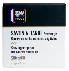 Osma Tradition Savon &agrave; Barbe Toutes Peaux Recharge 130 g
