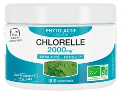 Phyto-Actif Chlorelle 2000 mg Fatigue & Immunit&eacute; 300 Comprim&eacute;s
