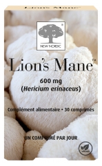 New Nordic Lion's Mane 600 mg 30 Unit&eacute;s