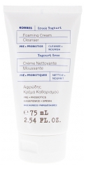 Korres Yaourt Grec Cr&egrave;me Nettoyante et Moussante 75 ML