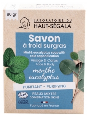 Laboratoire du Haut-S&eacute;gala Savon &agrave; Froid Surgras Menthe Eucalyptus 80 Grammes