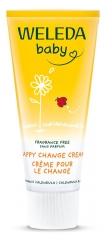 Weleda Baby Cr&egrave;me pour le Change Calendula Apais les Irritations Sans Parfum 75 ml