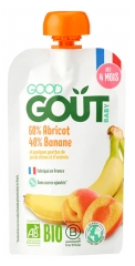 Good Go&ucirc;t Banane Abricot d&egrave;s 4 Mois Bio 120 g