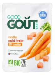 Good Go&ucirc;t Carottes Poulet Fermier 190 g