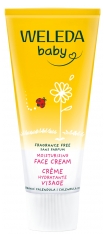 Weleda Baby Cr&egrave;me Protectrice Visage Sans Parfum Calendula 50 ml
