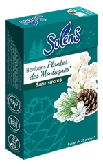 Solens Bonbons Plantes des Montagnes Sans Sucres 66 g