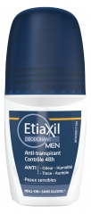 Etiaxil D&eacute;odorant Men Anti-Transpirant Contr&ocirc;le 48 Heures Roll-On 50 ML