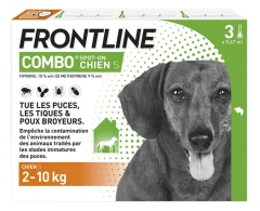 Frontline Combo Chien S (2 10 Kg) 3 Unit&eacute;s