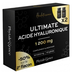 Phytalessence Ultimate Acide Hyaluronique 1200 mg Lot de 2 x 60 Unit&eacute;s