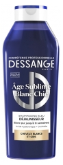 Dessange &Acirc;ge Sublime Blanc Chic Shampoing Bleu D&eacute;jaunisseur Cheveux Blancs et Gris 280 ml