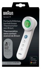 Braun Thermom&egrave;tre Sensian&trade; Re Frontal Sans Contact Bnt400