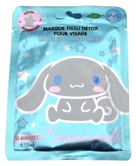 Take Care Cinnamoroll Masque Tissu D&eacute;tox et Hydratant pour Visage 25 ml