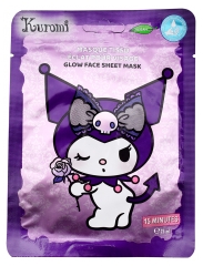 Take Care Kuromi Masque Tissu &Eacute;clat et Hydratant pour Visage 25 ml