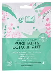 MKL Green Nature Masque Visage D&eacute;toxifiant Purifiant 