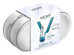 Vichy Min&eacute;ral 89 S&eacute;rum Booster Fortifiant et Repulpant 50 ml + Cr&egrave;me Boost d'Hydratation 72H 15 ml et sa Trousse Offertes