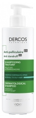 Vichy Dercos Shampoing Antipelliculaire Cheveux Normaux &agrave; Gras 390 ml