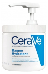 CeraVe Beaume Hydratant - Peaux S&egrave;ches &agrave; Tr&egrave;s S&egrave;ches Pompe 454 ml