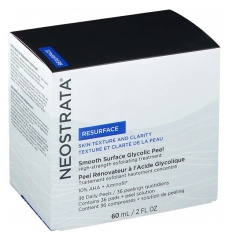 Neostrata Peel R&eacute;novateur &agrave; l'Acide Glycolique - 36 Cotons + 60 ml