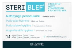 Densmore Steriblef 14 Lingettes St&eacute;riles