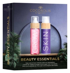 Cocosolis Huile Skin Anti-Cellulite 110 ml + S&eacute;rum Capillaire Grow 100 ml