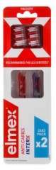 Elmex Anti-Caries InterX Medium Brosse &agrave; Dents Duo