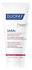 Ducray Sabal Shampoing Traitant S&eacute;bo-R&eacute;gulateur Cuir Chevelu et Cheveux Gras 200 ml