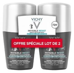 Vichy Homme D&eacute;odorant Invisible Resist Dermo-D&eacute;transpirant 72H 2 x 50 ml