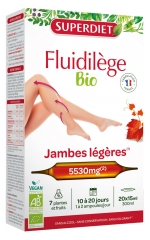 Superdiet Fluidilege Bio - 20 Ampoules de 15 ml