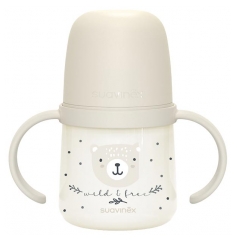 Suavinex Night & Day Biberon &agrave; Anses Bec Souple 150 ml D&egrave;s 6 Mois