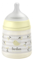 Suavinex Birdies Biberon T&eacute;tine Sym&eacute;trique S D&eacute;bit Lent 150 ml D&egrave;s 0 Mois