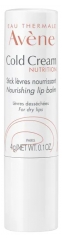 Av&egrave;ne Cold Cream - Stick L&egrave;vres Nourrissant - L&egrave;vres Dess&eacute;ch&eacute;es et Irrit&eacute;es 4 g