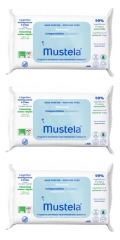 Mustela Lingettes Nettoyantes Biod&eacute;gradables Sans Parfum Pack &Eacute;conomique