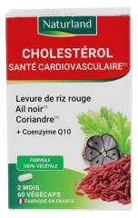 Naturland Cholest&eacute;rol Sant&eacute; Cardiovasculaire 60 V&eacute;g&eacute;caps