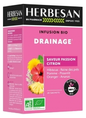 Herbesan Infusion Drainante Bio 20 Sachets de 1,5 g