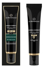 La Proven&ccedil;ale Bio la Proven&ccedil;ale Lumino-Correct - Cr&egrave;me R&eacute;novatrice de Peau Booster d'&Eacute;clat &ndash; Bioph&eacute;nols d'Olive Noire - Tous Types de Peaux - 40 ml