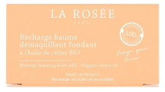 La Ros&eacute;e Baume D&eacute;maquillant Fondant &agrave; l'Huile de Cerise Recharge 90 ml