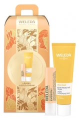 Weleda Cold Cream Visage 30 ml + Everon Stick L&egrave;vres 4,8 g