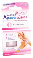 Sea Band Apaisenaus&eacute;es Femmes Enceintes Paire de Bracelets d'Acupression