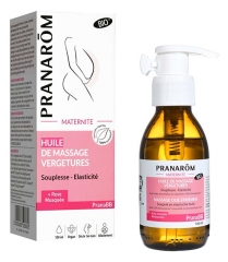 Pranar&ocirc;m PranaBB Huile de Massage Vergetures Bio 100 ml