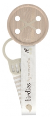 Suavinex Birdies Attache-Sucette Ruban D&egrave;s 0 Mois