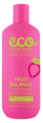 Ecoforia Skin Harmony Fruit Balance Gel Douche Bien &Ecirc;tre Fraise & Kiwi 400 ml