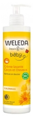 Weleda Baby Cr&egrave;me Lavante Corps et Cheveux 400 ml