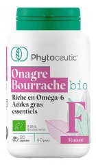 Phytoceutic Onagre Bourrache F&eacute;minit&eacute; Bio 120 Capsules