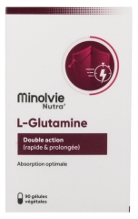 Minolvie Nutra' L-Glutamine 90 G&eacute;lules V&eacute;g&eacute;tales