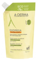 A-DERMA Exomega Control Huile Lavante &Eacute;molliente Peaux S&egrave;ches Atopiques Recharge 500 ml 