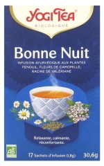 Yogi Tea Bonne Nuit Bio 17 Sachets de 1,8 g